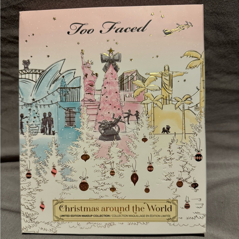 Too Faced Christmas Around The World Makeup Collection Limited Edition